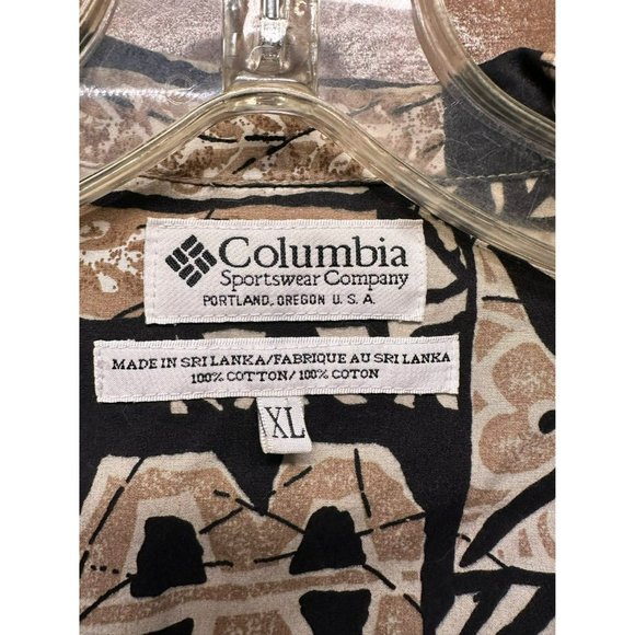 Columbia Men's Short‎ Sleeve Button Up Size X-Large - Picture 2 of 3
